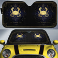 Cancer Car Sunshade Custom Zodiac Car Interior Accessories - Gearcarcover - 1
