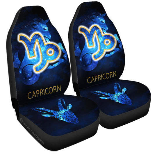 Capricorn Car Seat Covers Custom Zodiac Car Accessories - Gearcarcover - 1
