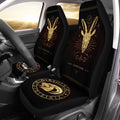 Capricorn Horoscope Car Seat Covers Custom Birthday Gifts Car Accessories - Gearcarcover - 1