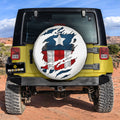 Captain America Spare Tire Cover Custom Uniform Car Accessories - Gearcarcover - 2