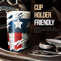 Captain America Tumbler Cup Custom Uniform Car Accessories - Gearcarcover - 3