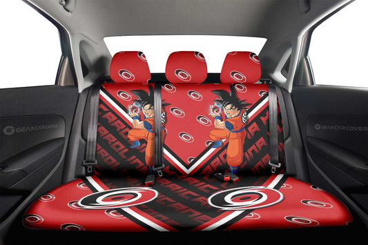 Carolina Hurricanes Car Back Seat Cover Custom Car Decorations For Fans - Gearcarcover - 2