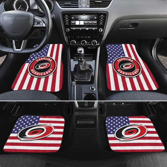 Carolina Hurricanes Car Floor Mats Custom Car Decor Accessories - Gearcarcover - 2