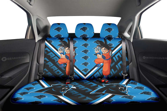 Carolina Panthers Car Back Seat Cover Custom Car Decorations For Fans - Gearcarcover - 2