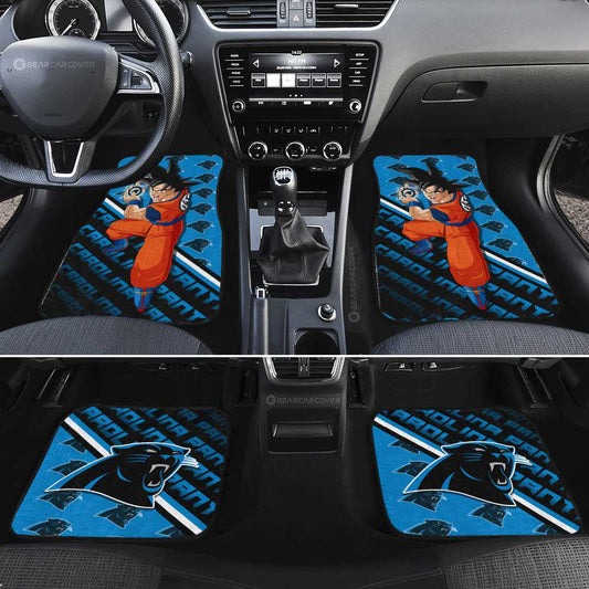 Carolina Panthers Car Floor Mats Custom Car Decorations For Fans - Gearcarcover - 2