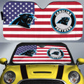 Carolina Panthers Car Sunshade Custom Car Decor Accessories - Gearcarcover - 1