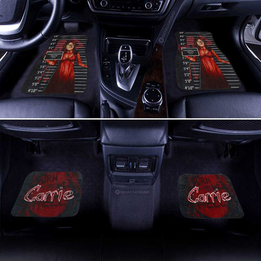 Carrie White in Carrie Car Floor Mats Custom Horro Characters Car Accessories - Gearcarcover - 2