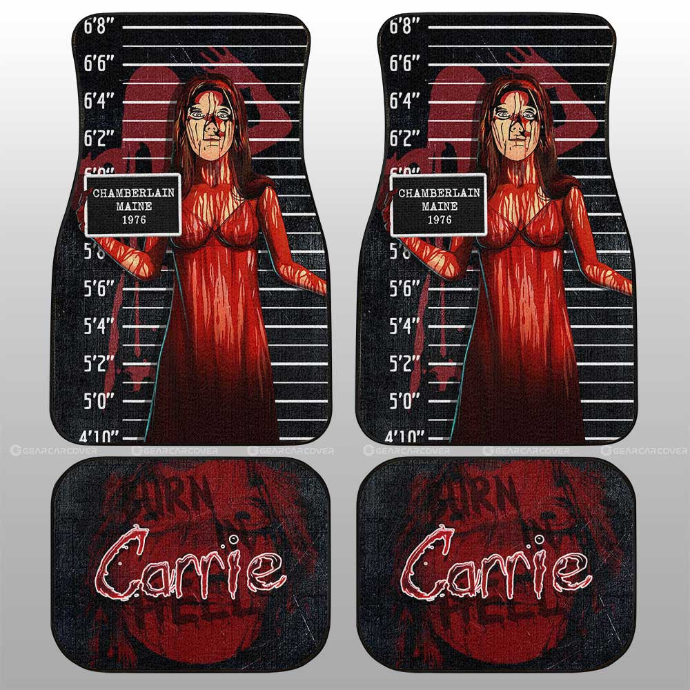 Carrie White in Carrie Car Floor Mats Custom Horro Characters Car Accessories - Gearcarcover - 1