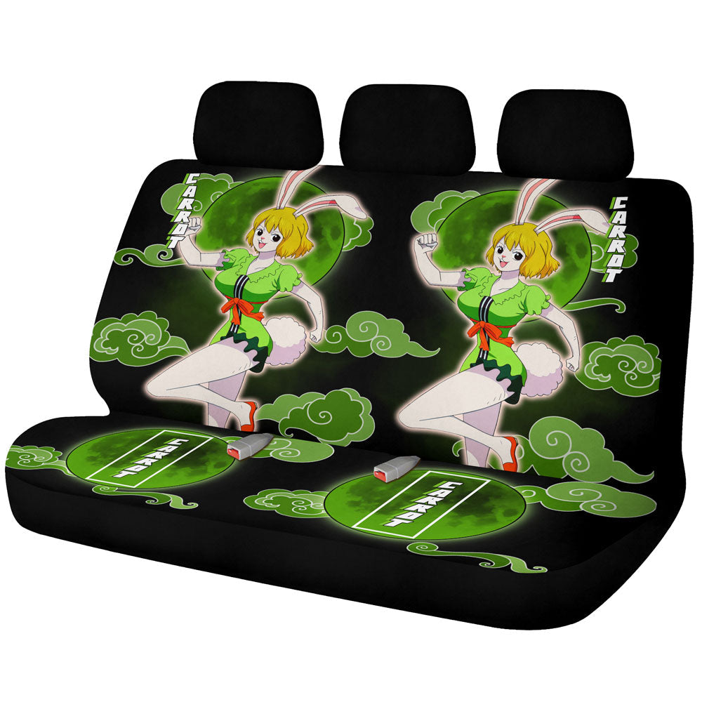 Carrot Car Back Seat Covers Custom One Piece Anime Car Accessories - Gearcarcover - 1