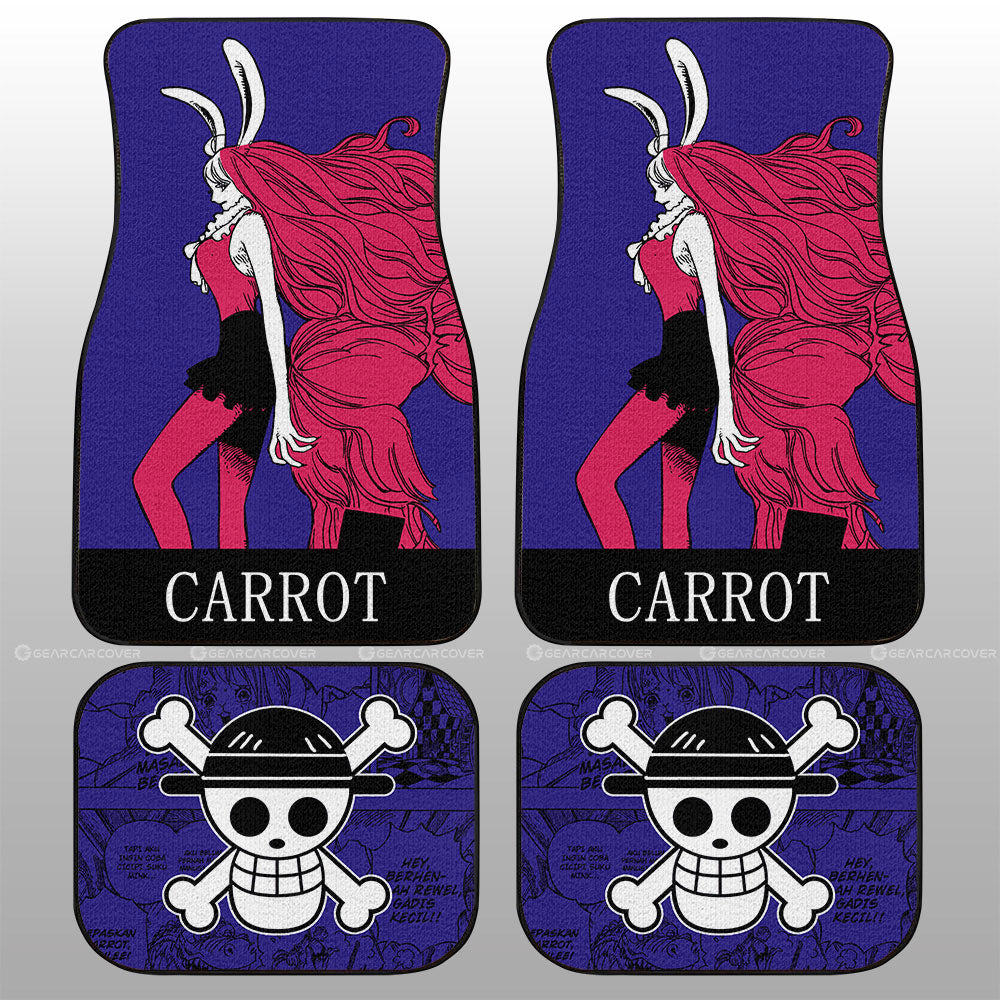 Carrot Car Floor Mats Custom One Piece Anime Car Accessories - Gearcarcover - 2