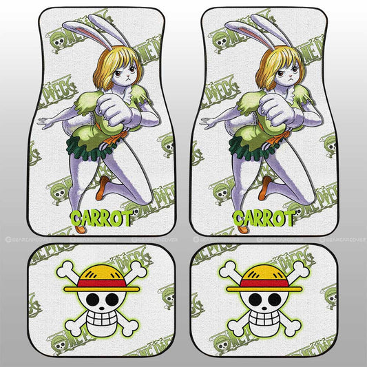 Carrot Car Floor Mats Custom One Piece Anime - Gearcarcover - 1