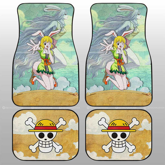 Carrot Car Floor Mats Custom One Piece Map Car Accessories For Anime Fans - Gearcarcover - 2