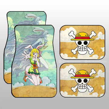 Carrot Car Floor Mats Custom One Piece Map Car Accessories For Anime Fans - Gearcarcover - 1