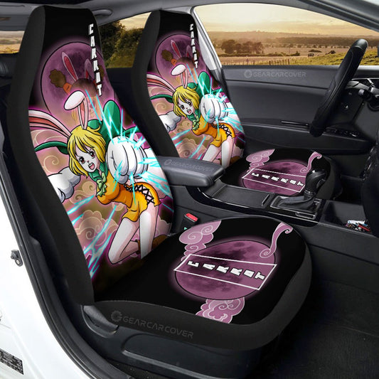 Carrot Car Seat Covers Custom One Piece Anime Car Accessories For Anime Fans - Gearcarcover - 1
