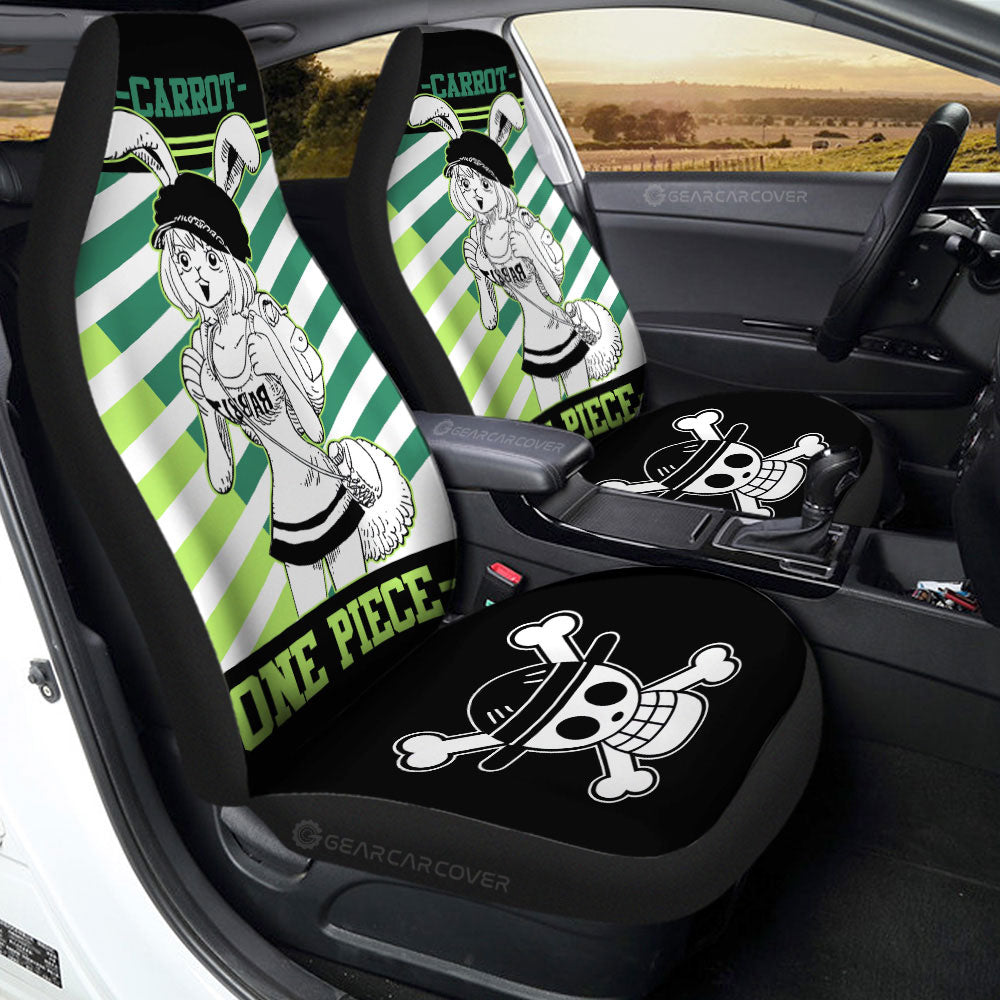 Carrot Car Seat Covers Custom One Piece Anime Car Accessories - Gearcarcover - 2