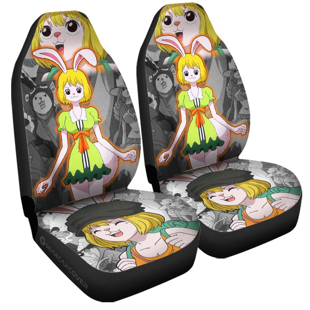 Carrot Car Seat Covers Custom One Piece Anime Car Accessories - Gearcarcover - 3