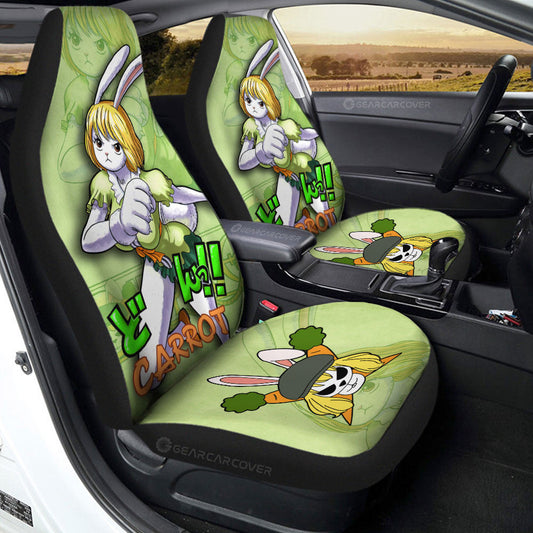 Carrot Car Seat Covers Custom One Piece Anime Car Accessories - Gearcarcover - 2