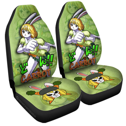 Carrot Car Seat Covers Custom One Piece Anime Car Accessories - Gearcarcover - 1