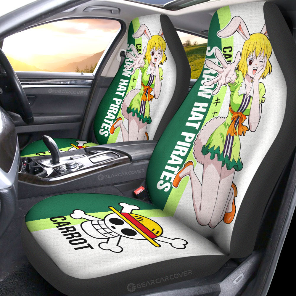 Carrot Car Seat Covers Custom One Piece Car Accessories For Anime Fans - Gearcarcover - 2