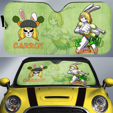 Carrot Car Sunshade Custom One Piece Anime Car Accessories - Gearcarcover - 1