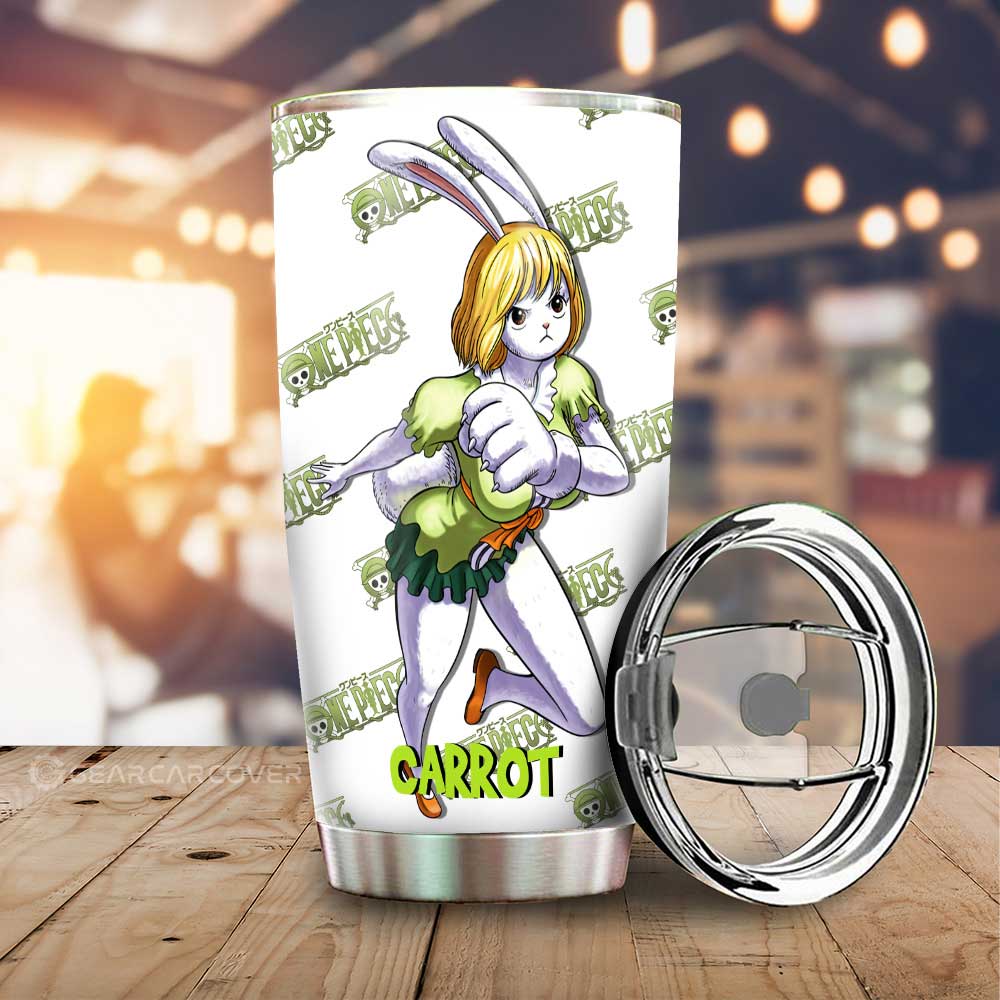 Carrot Tumbler Cup Custom One Piece Anime - Gearcarcover - 1