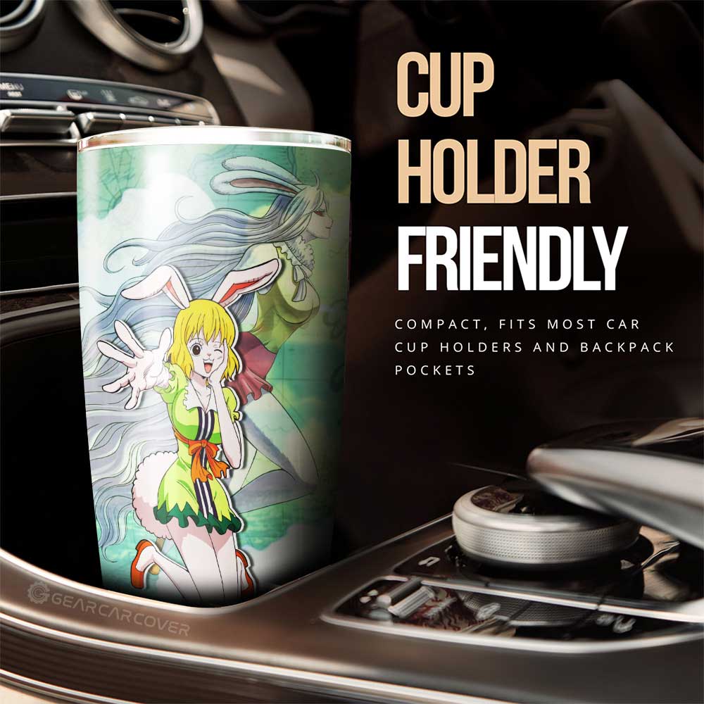 Carrot Tumbler Cup Custom One Piece Map Car Accessories For Anime Fans - Gearcarcover - 2