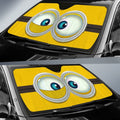 Cartoon Blue Eyes Car Sunshade Custom Minions Eyes Cartoon Car Accessories Car Windshield - Gearcarcover - 2