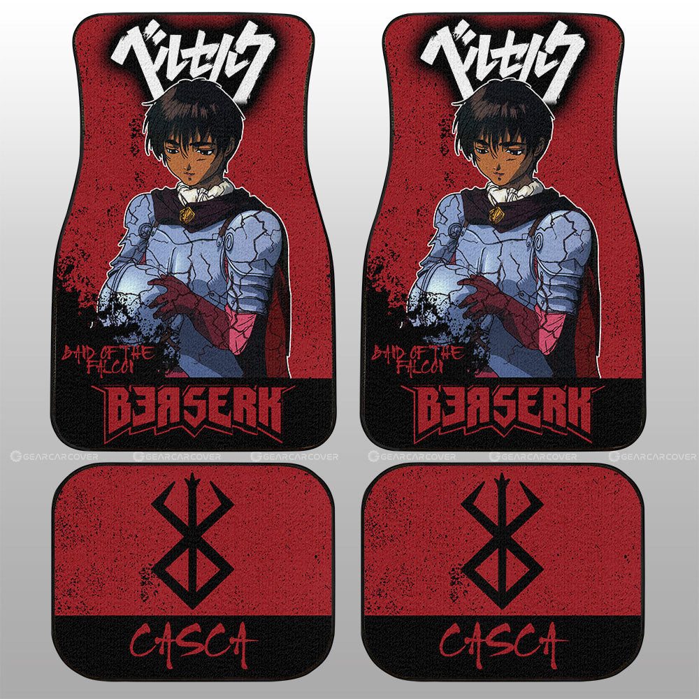 Casca Car Floor Mats Custom Berserk Anime Car Accessories - Gearcarcover - 1