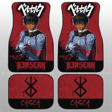 Casca Car Floor Mats Custom Berserk Anime Car Accessories - Gearcarcover - 1