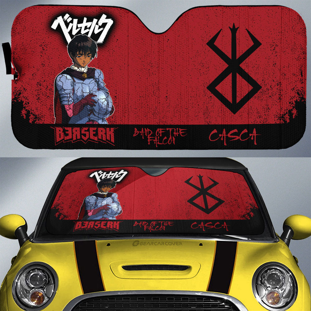 Casca Car Sunshade Custom Berserk Anime Car Accessories - Gearcarcover - 1