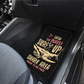 Catch The Wave Surf Is Up Shark Car Floor Mats Custom Shark Area Born To Be Free Car Accessories - Gearcarcover - 4