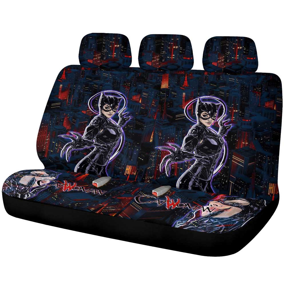 Catwomen Car Back Seat Cover Custom Car Accessories - Gearcarcover - 1
