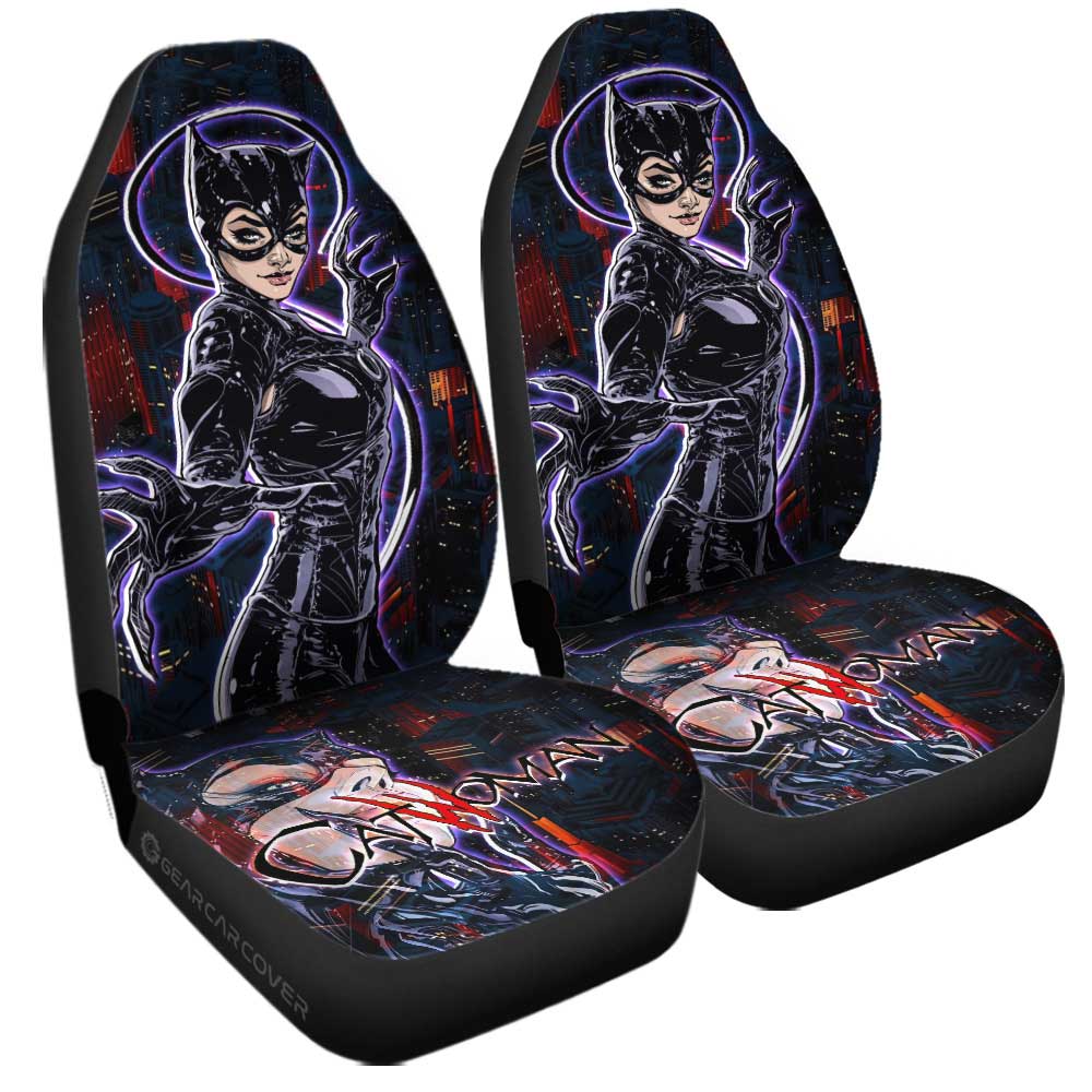 Catwomen Car Seat Covers Custom Movies Car Accessories - Gearcarcover - 3