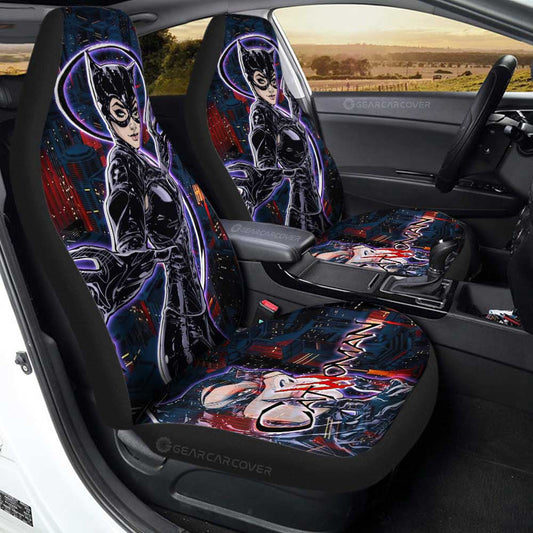Catwomen Car Seat Covers Custom Movies Car Accessories - Gearcarcover - 1