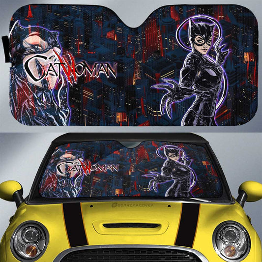 Catwomen Car Sunshade Custom Movies Car Accessories - Gearcarcover - 1