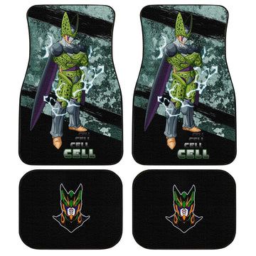 Cell Car Floor Mats Custom Anime Dragon Ball Car Accessories - Gearcarcover - 1