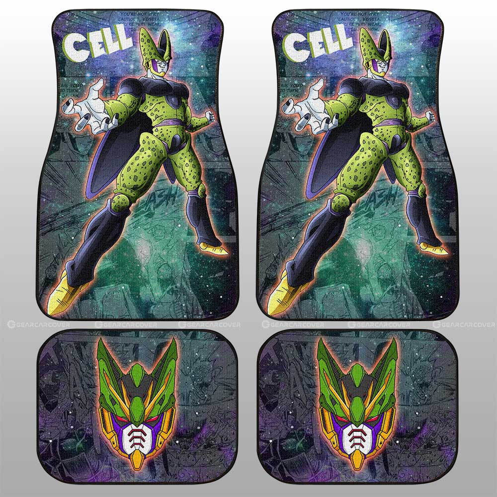 Cell Car Floor Mats Custom Dragon Ball Anime Car Accessories Manga Galaxy Style - Gearcarcover - 2