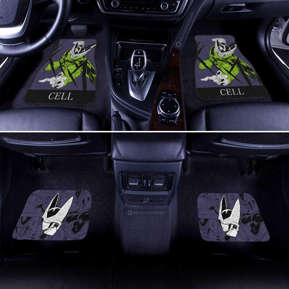 Cell Car Floor Mats Custom Dragon Ball Anime Manga Color Style - Gearcarcover - 3