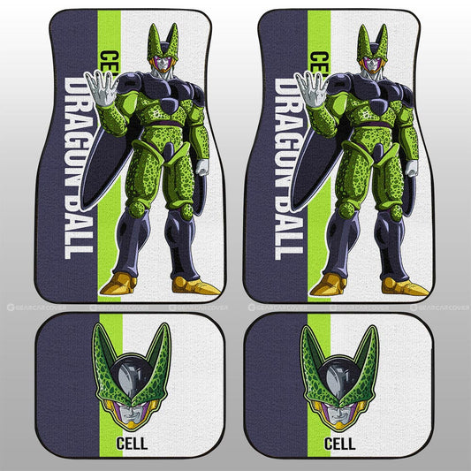 Cell Car Floor Mats Custom Dragon Ball Car Accessories For Anime Fans - Gearcarcover - 2