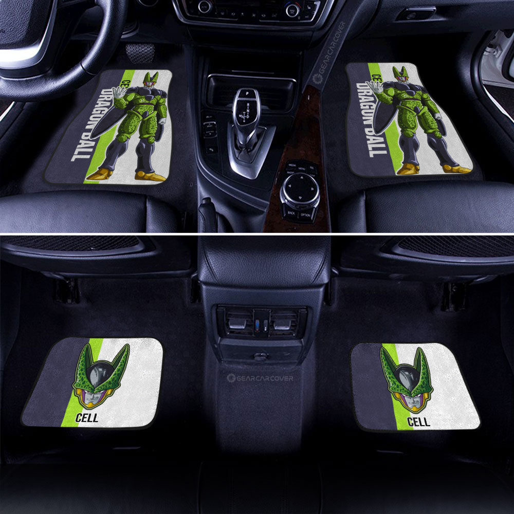 Cell Car Floor Mats Custom Dragon Ball Car Accessories For Anime Fans - Gearcarcover - 3
