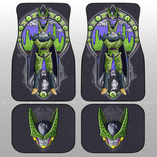 Cell Car Floor Mats Custom Dragon Ball Car Interior Accessories - Gearcarcover - 1