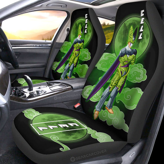 Cell Car Seat Covers Custom Dragon Ball Anime Car Interior Accessories - Gearcarcover - 2