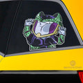 Cell Hitting Glass Car Sticker Custom Dragon Ball Anime Car Accessories For Anime Fans - Gearcarcover - 2