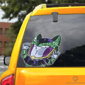 Cell Hitting Glass Car Sticker Custom Dragon Ball Anime Car Accessories For Anime Fans - Gearcarcover - 3