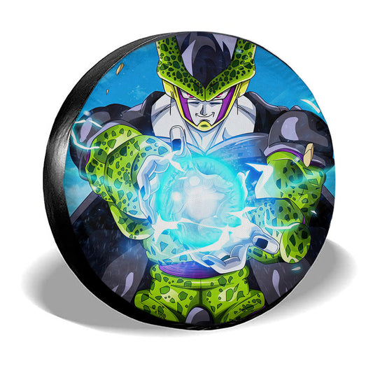 Cell Spare Tire Covers Custom Dragon Ball Anime Car Accessories - Gearcarcover - 2