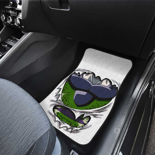Cell Uniform Car Floor Mats Custom Dragon Ball Anime - Gearcarcover - 2