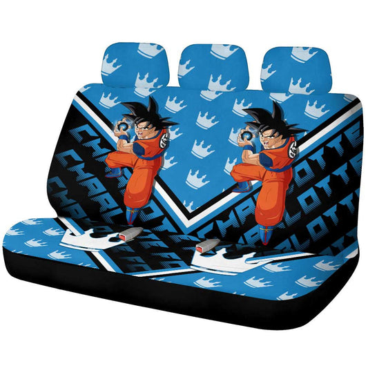 Charlotte FC Car Back Seat Covers Custom Car Accessories For Fans - Gearcarcover - 1