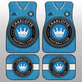 Charlotte FC Car Floor Mats Custom Car Accessories For Fans - Gearcarcover - 1