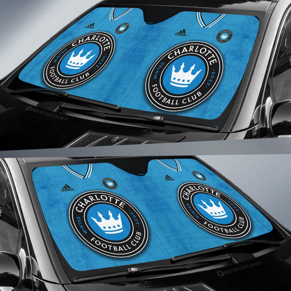 Charlotte FC Car Sunshade Custom Car Interior Accessories - Gearcarcover - 2