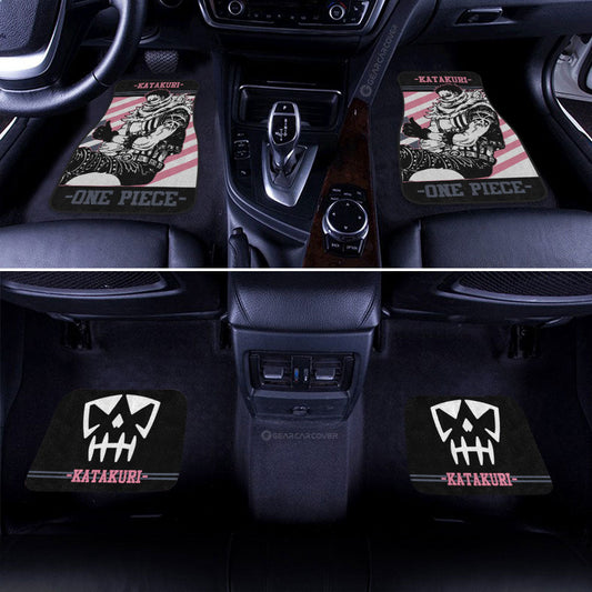 Charlotte Katakuri Car Floor Mats Custom One Piece Anime Car Accessories - Gearcarcover - 2